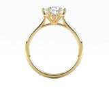 Fairtrade 9ct Yellow Gold Six Claw Solitaire Lab Diamond Engagement Ring