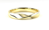 Fairtrade 18ct Yellow Gold Twisted Wedding Ring