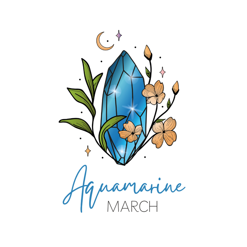 Aquamarine - March birthstone