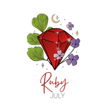 Ruby - July birthsonte