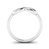 Ethically-sourced Platinum Infinity Symbol Ring - Jeweller's Loupe