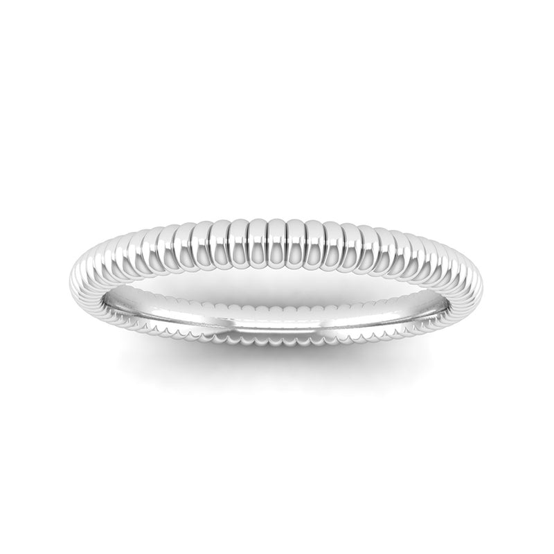 Fairtrade Silver PROMISE Bobble Stacking Ring - Jeweller's Loupe