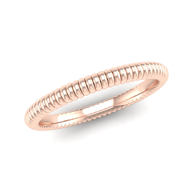 Fairtrade Gold PROMISE Bobble Stacking Ring - Jeweller's Loupe