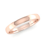Fairtrade Rose Gold 2.5mm Traditional Court Wedding Ring - Jeweller's Loupe