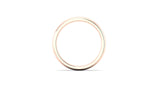 Ethical Rose Gold 3mm Traditional Court Wedding Ring