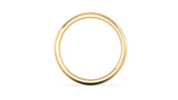 Ethical Yellow Gold 4mm Traditional Court Wedding Ring