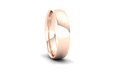 Ethical Rose Gold 5mm Traditional Court Wedding Ring