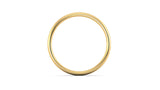 Ethical Yellow Gold 2.5mm Slight Court Wedding Ring