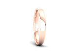 Ethical Rose Gold 3mm Slight Court Wedding Ring