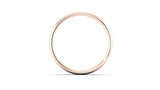 Ethical Rose Gold 4mm Slight Court Wedding Ring
