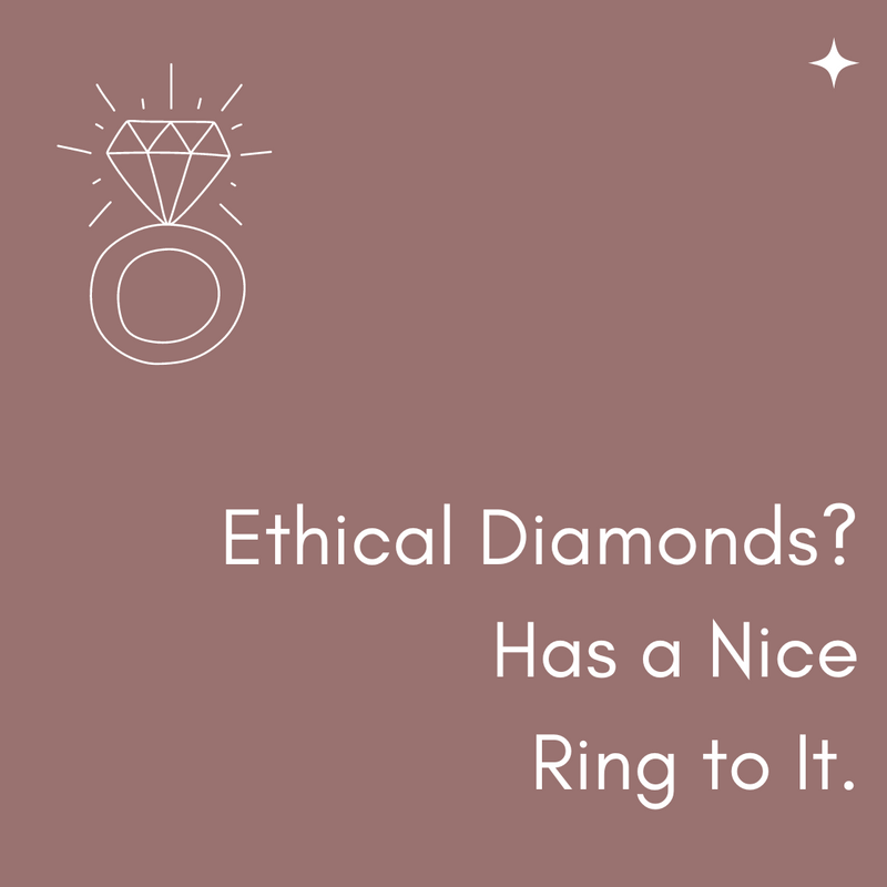 Fairtrade White Gold Rub Set Round Brilliant and Princess Cut Diamond Trilogy Engagement Ring